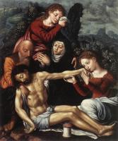 Hemessen, Jan Sanders van - The Lamentation of Christ